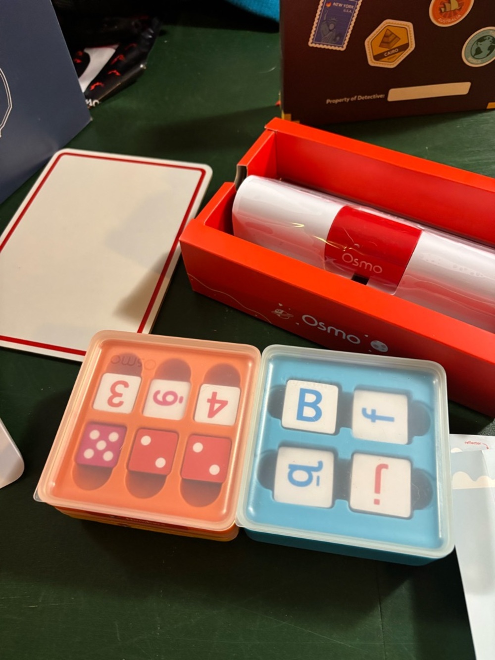 Osmo Interactive Learning Starter Set - Red, White, Blue, Orange